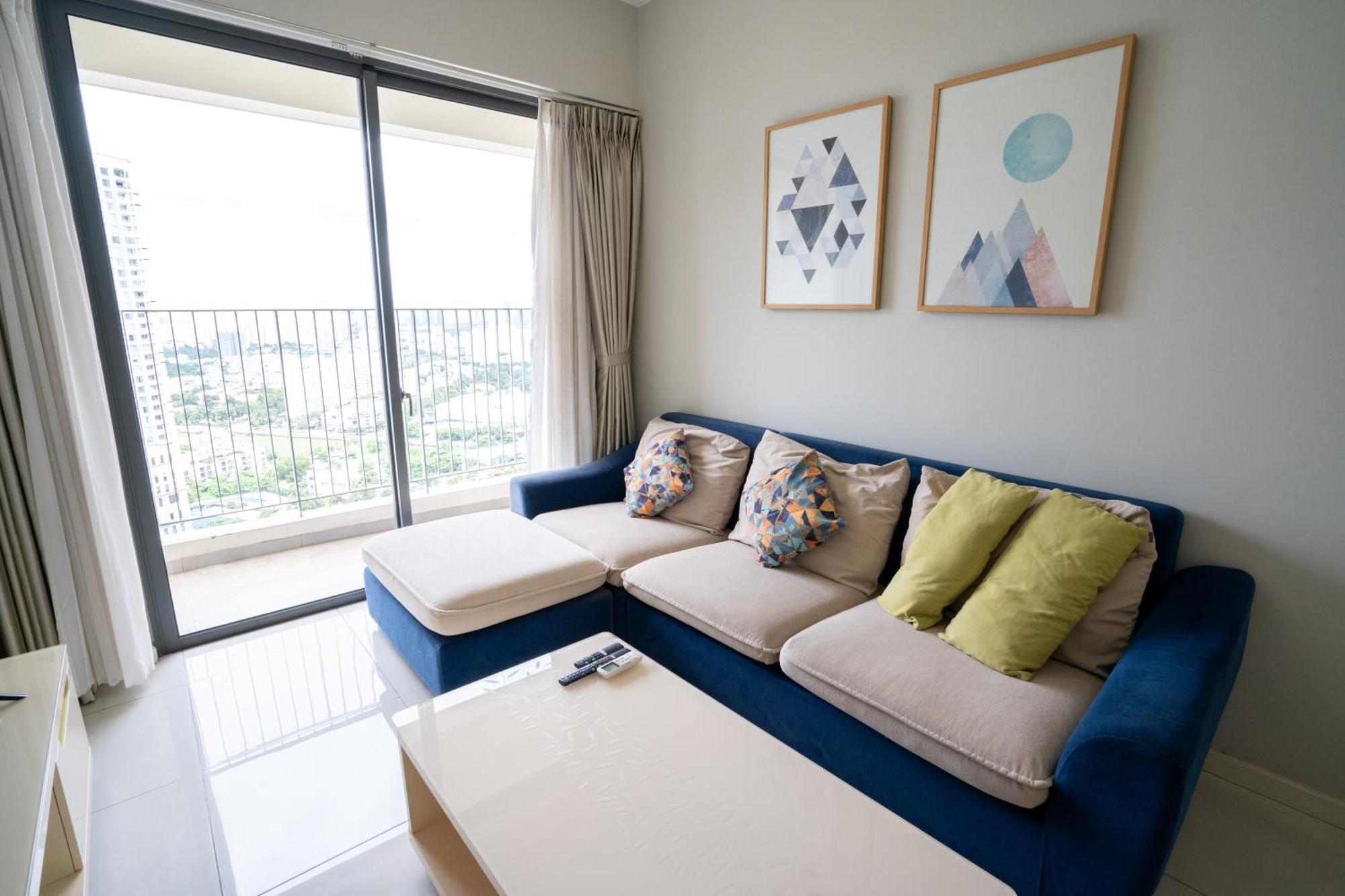 Thao Dien High-rise With Beautiful Night View 2 Bed 2 Bath Masteri An Phu Sol *