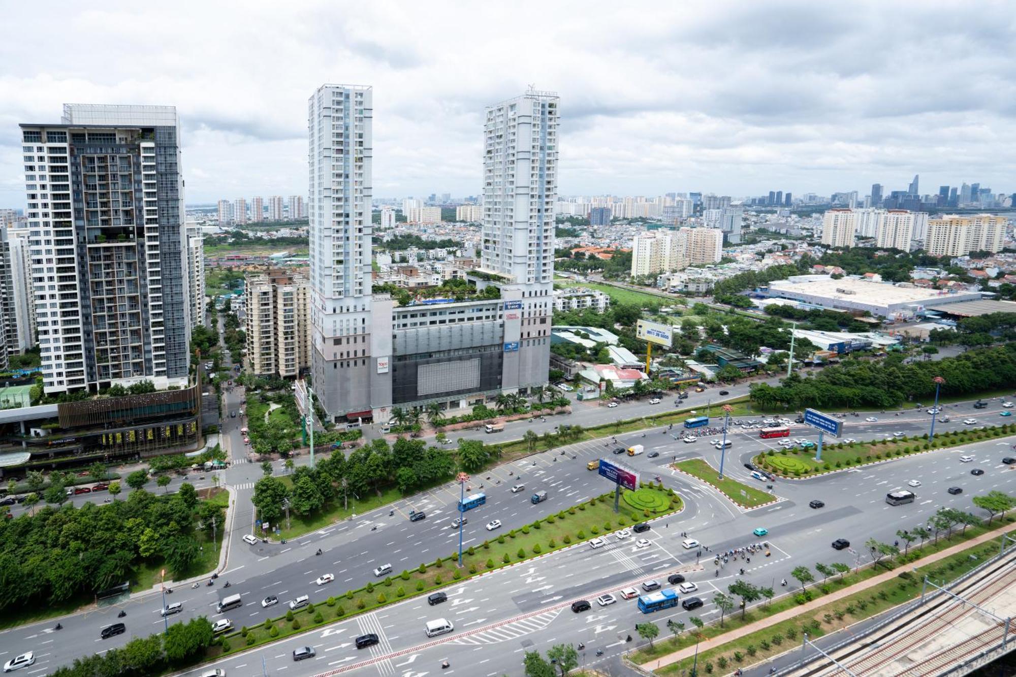 Thao Dien High-rise With Beautiful Night View 2 Bed 2 Bath Masteri An Phu Sol *